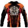 Herren Kapuzenpullover Vintage T-Shirt Herbstkleidung Mechaniker 3D Druck Tops Fashion Street Casual Hoodies Übergroßer Pullover