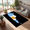 Tappeto in Flanella Stampato Squadra Nazionale di Calcio Argentina Antiscivolo Morbido Poliestere Tappeto per Pavimento Tappetino Decorativo per Interni per Camera da Letto Soggiorno Divano