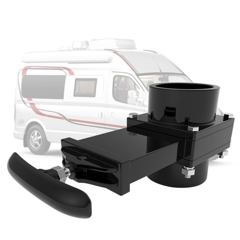 Trailer RV Drainage Pipe for Valve Sewer Hose for Valve Adapter Knife Water Gate Connector with Durable Handle