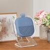 Elegant Acrylic Display Stand With Open Charging Area And Stable Foot Pad For Dedicated Portable Speaker