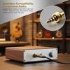 4.4MM 5Pole Copper Rhodium Plated HIFI Balanced Audio Plug with Clip for Professional Stage Equipment