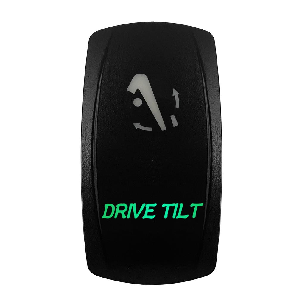 Boat Car Rocker Switch 12V/24V Waterproof Green Led SPST DPDT 20A for ARB/CARLING/NARVA/4x4 Pickup Truck JCB Machine Relays 5
