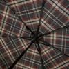 Daks Brown Sepia Check 3 Fold Umbrella Dbum4e833s2