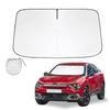 Windshield Sun Shade For Citroen C4 Sunshade Sun Visor Protector Foldable Blocks UV Rays Keep Your Car Cooler