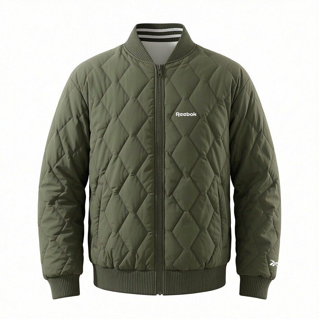 Reebok Puffer Jackets Unisex Baseball Collar Thickened 25SRM517U M