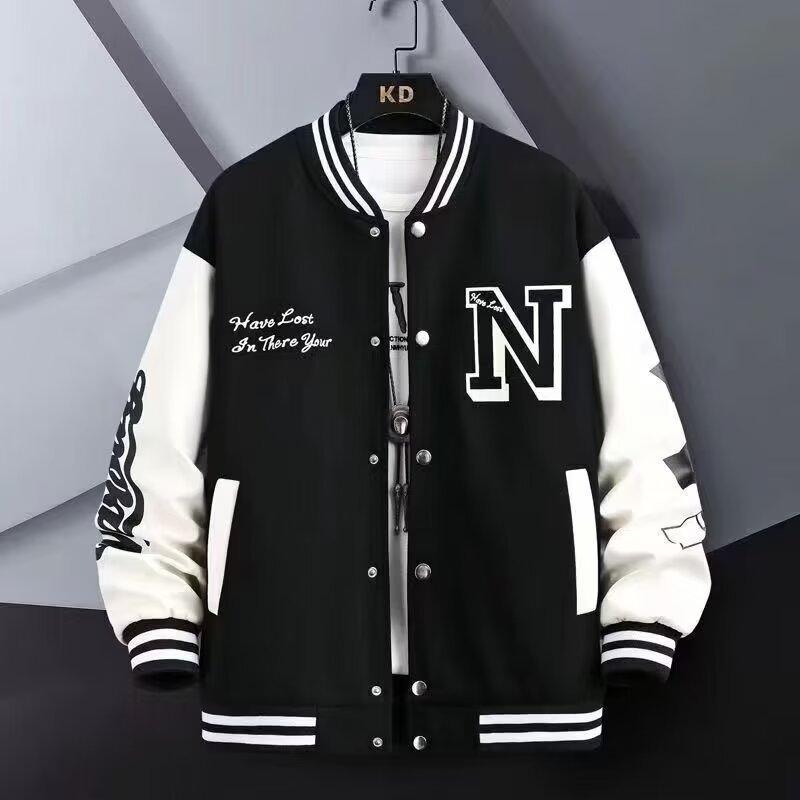 Men's Baseball Jacket Costume Autumn Winter Men Trendy Casual