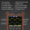 Signalgenerator, Oszilloskop & Multimeter 3-in-1 Funktionsinstrumente 50MHz Zweikanal-Bandbreite, 6000 Zeichen Anzeige
