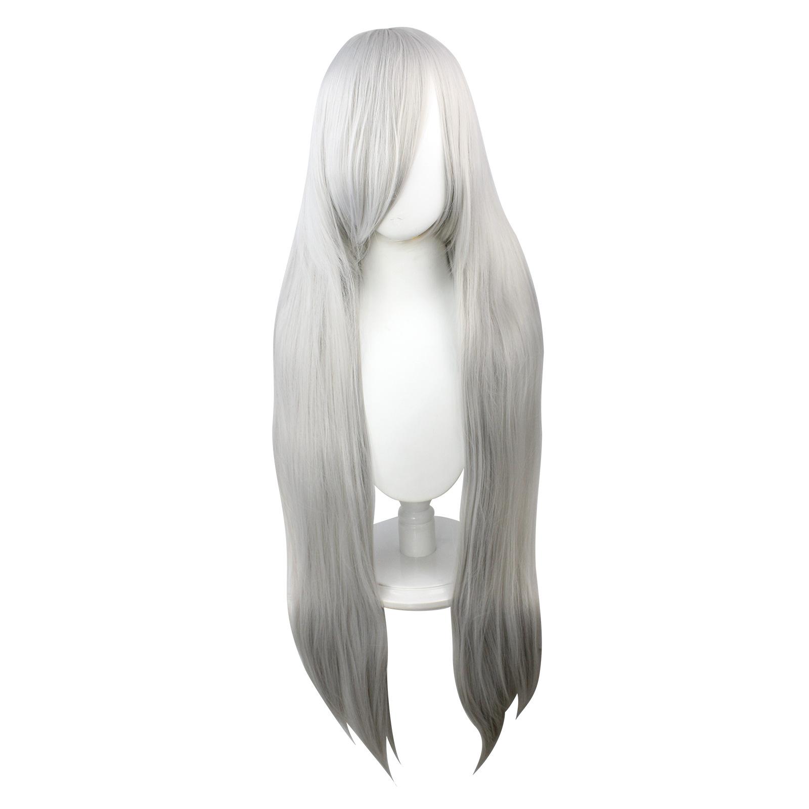 

Game NieR:Automata A2 Cosplay Costume Wig Sexy Black Battle Suit For Women Girl Handsome Halloween Party A2 Role Play Outfit L