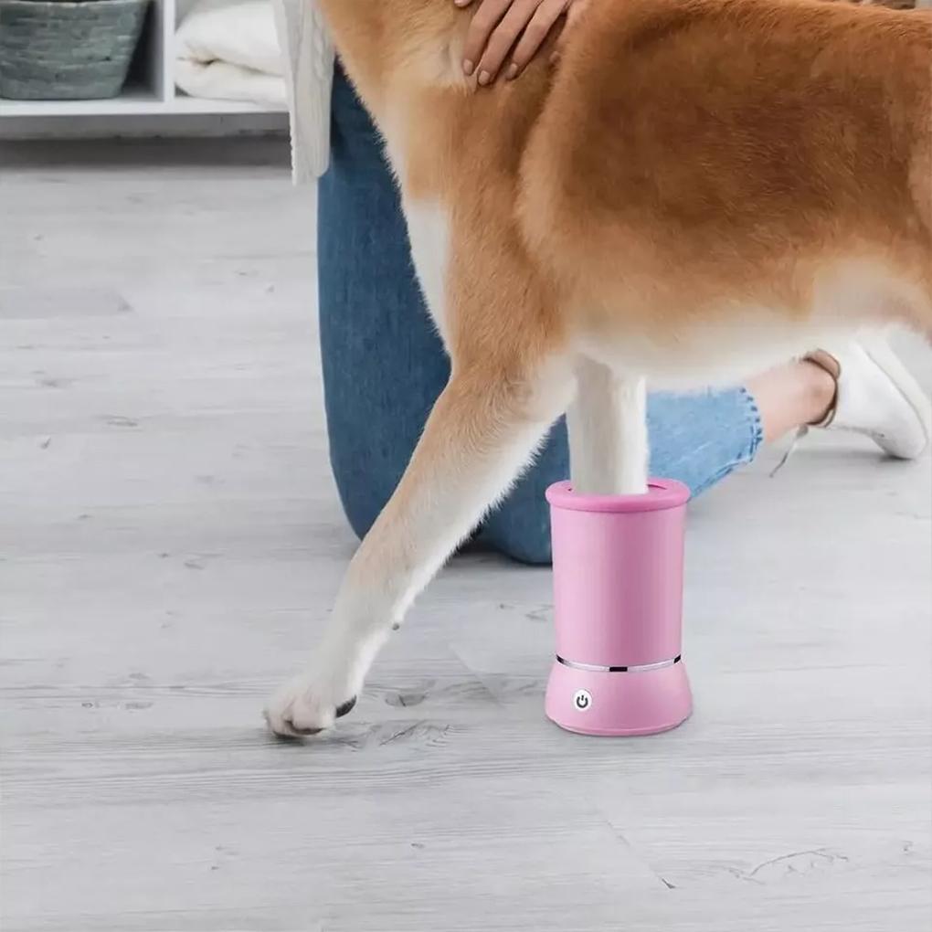 Pet S Paws Clean And Hygienic Automatic Dog Paw Washer USB Pet Paw Cleaner Foot Reliability 3.O