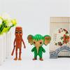 6PC Small Dolls Kit Ornaments Model Doll ABS Decoration Children's Toy Gift