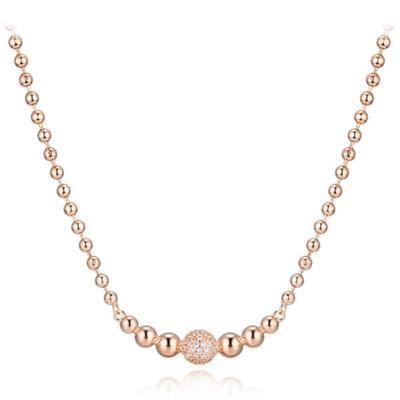 ELLE Jewelry Volume Round Necklace ELBRNN184