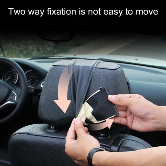 Car Headrest Pad Seat Pillow Head Memory Foam Neck Rest Support Soft Cushion