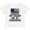 Inktastic Fireman Daddy Is A Firefighter Toddler T-Shirt Dad Proud Childs Son