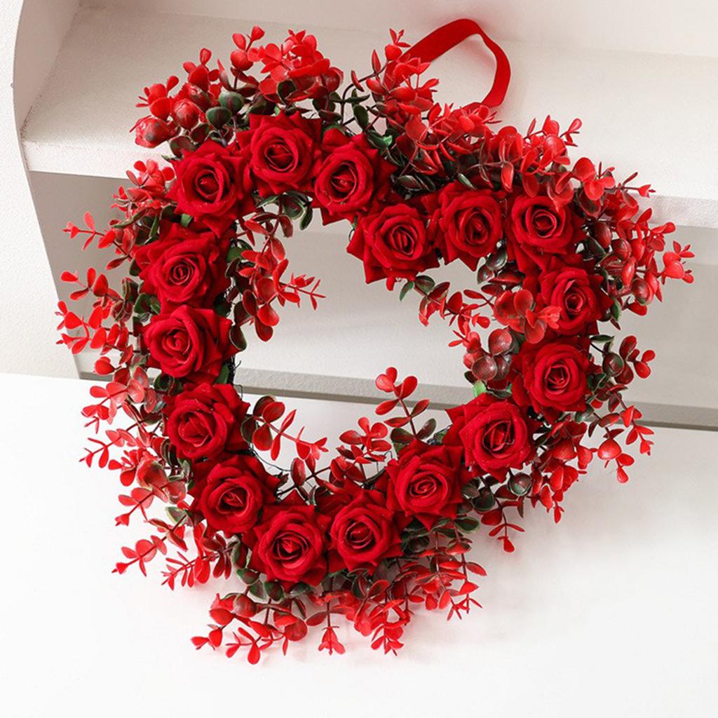 Rose Ring Home Decoration Wreath Door Hanging