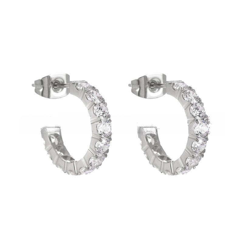 

Модные серьги Light Luxury Star-opening с бриллиантовой инкрустацией 18K