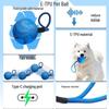 Cross-Border Electric Smart Dog Teasing Ball: Bite-Resistant E-TPU Pet Entertainment Bouncing Ball with Rope.