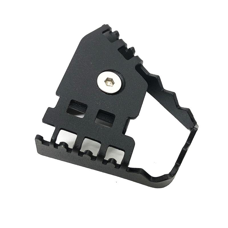 R1200GS R1250GS Motorcycle Rear Foot Brake Pedal Lever Enlarge Extension Footrest Pad Extender For BMW R1150GS F650 F800 F700 GS