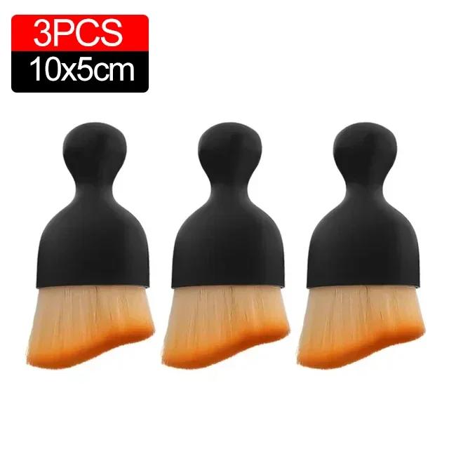 Car Interior Cleaning Brush with Casing Center Console Air Conditioning Outlet Cleaning Brush Car Cleaning Tools Car Accessories