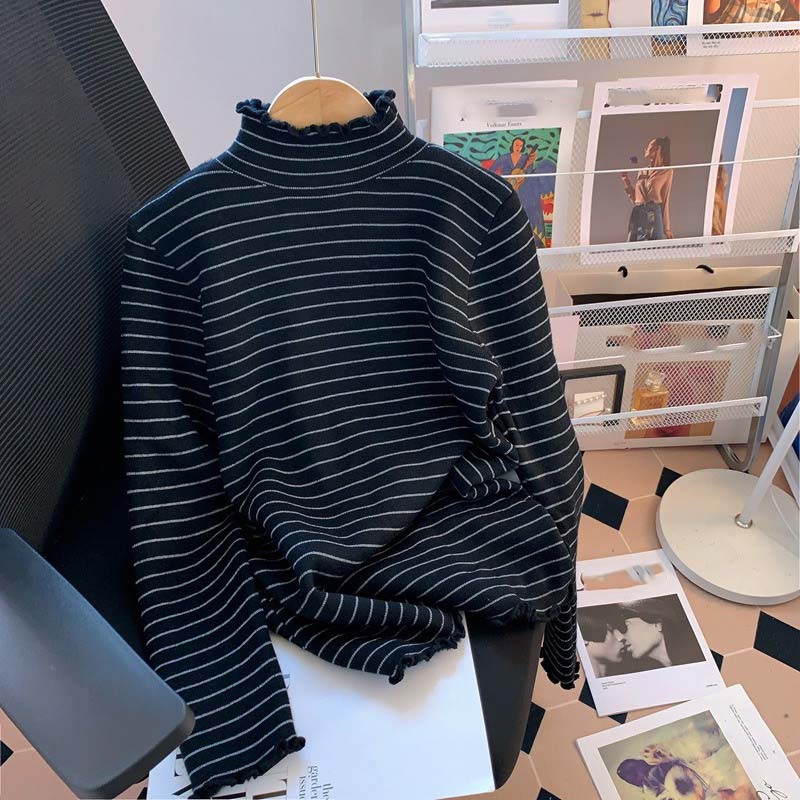 Sweatshirt for Women Autumn Winter Thickened Warm Stretchy Long Sleeve Oversize Tops