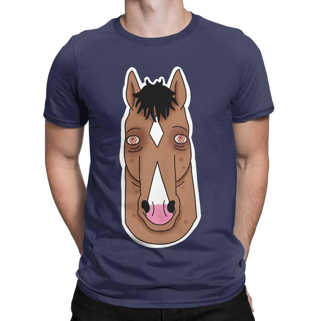 Crazed B BoJack HorseUnisexs Graphic 100 Cotton TShirt BBoJack HorseUnisexs Tops Tees For Unisex