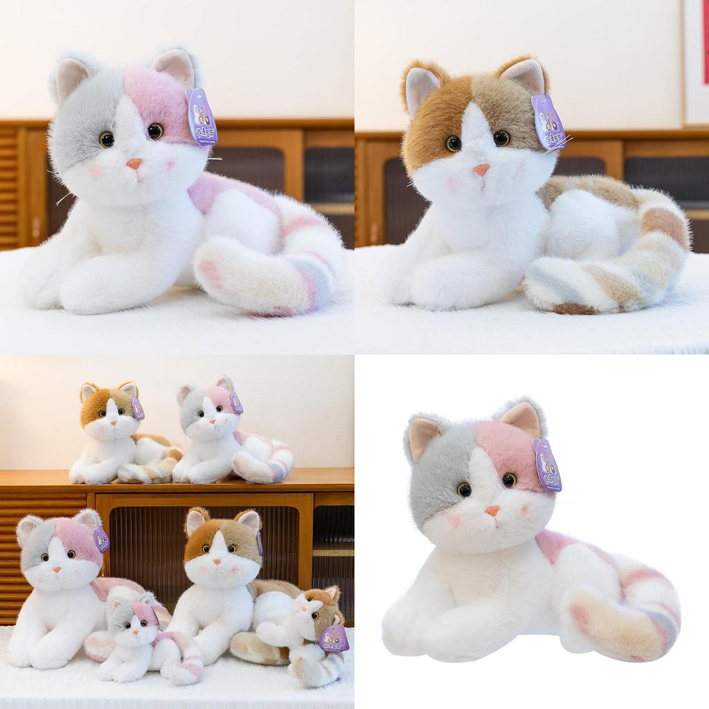 Plush Cat Toy With Pp Cotton Filling For Kids And Gift Giving