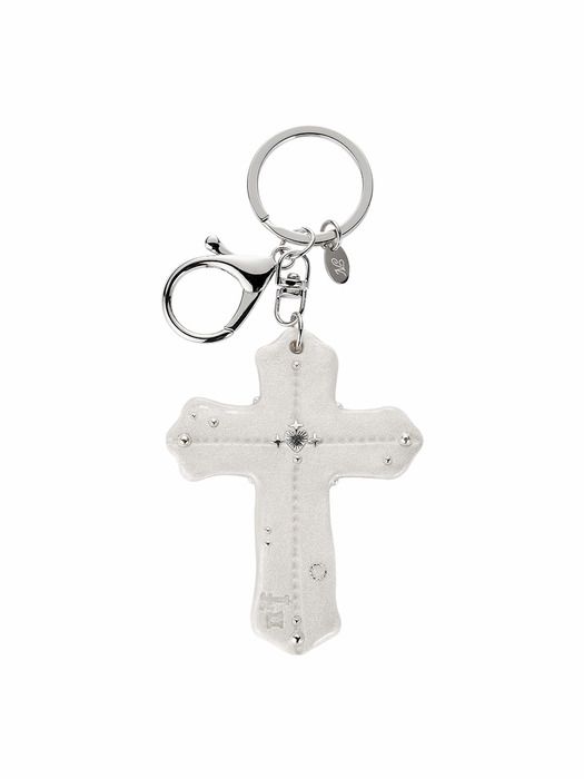 nff agape keyring-white