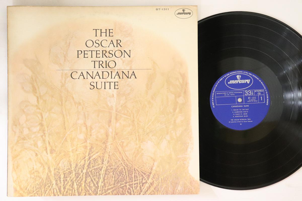 

LP Record OSCAR PETERSON - Canadiana Suite BT1311 MERCURY 1974 Japan Jazz Used