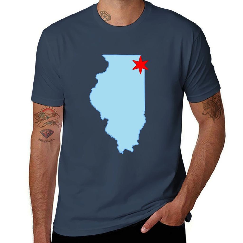 Chicago Illinois Tshirt T Shirts Designer Tshirt
