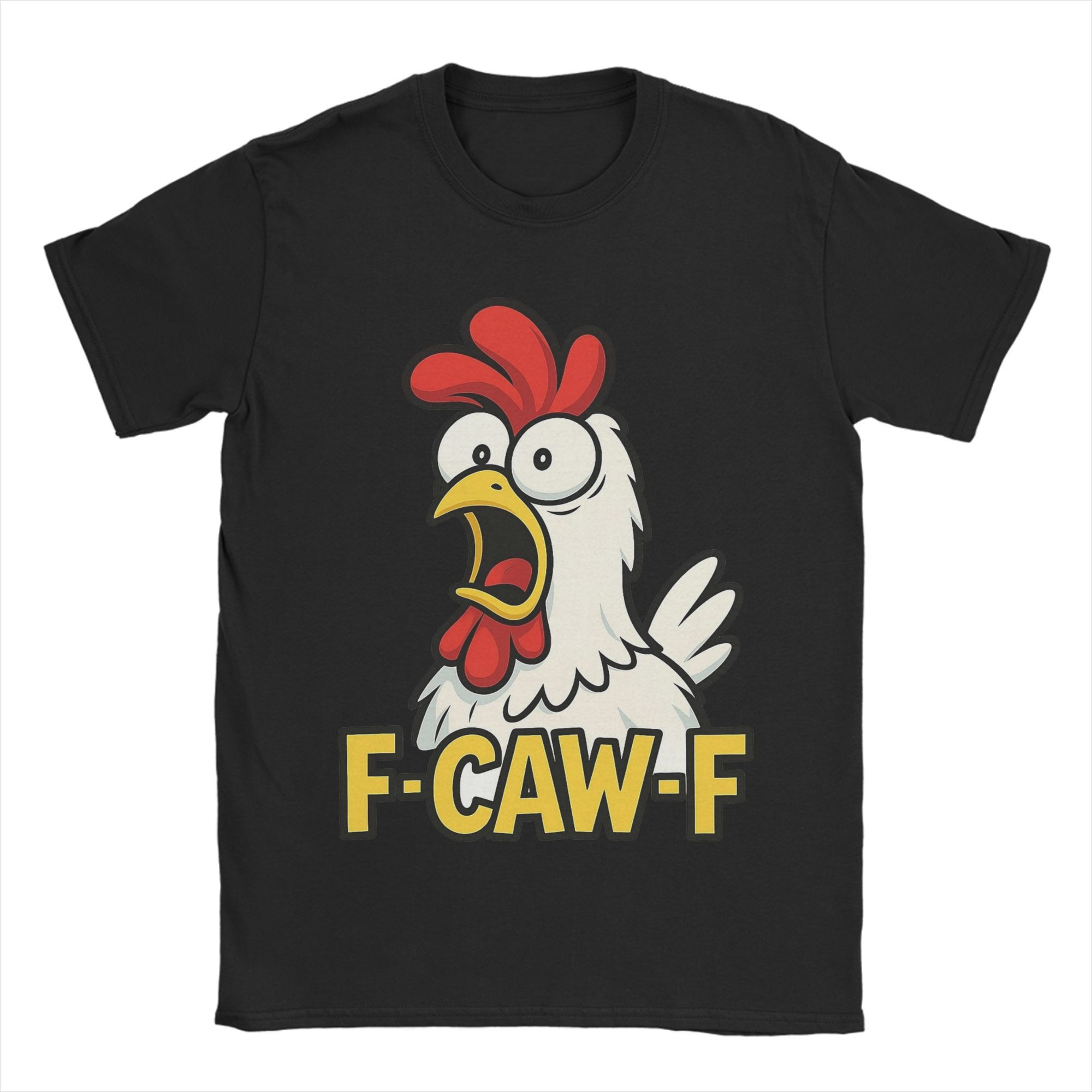 

Funny F-Caw-F Chicken FCAWF Tee Shirt for Men Women Printed T Shirts 100% Cotton Clothes Mens T Shirts 5XL різнокольоровий