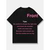 European Sizes Men's T-shirts, Plus Size, with God Will Bring You Through The Fire Cross Design with  And Black Flames On Back Print