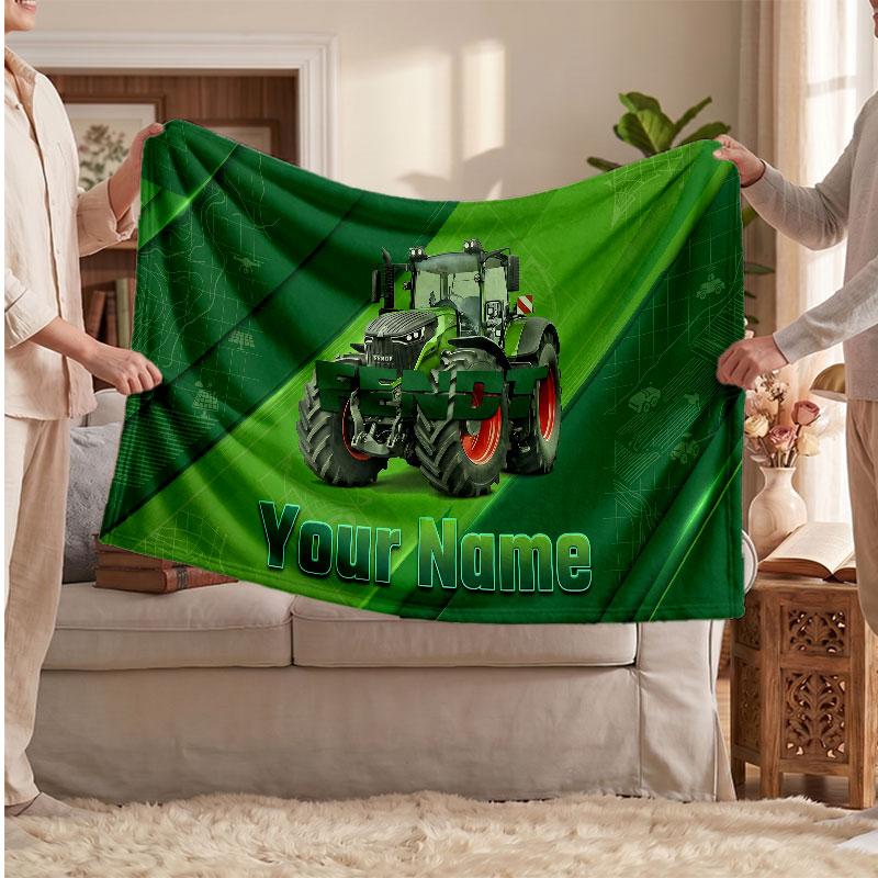 Coperta di Flanella Fendt, Testo Nome Personalizzato Morbida Coperta da Divano Decorazione per la Casa Regalo