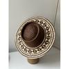 Flower Braided Straw Hat for Women To Travel To the Beach for Vacation, Travel Sun Protection Hat, Beach Hat