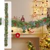 2MChristmas Simulation Needle Cane Decoration Fireplace Christmas Decorations Wreath Christmas Tree Hanging