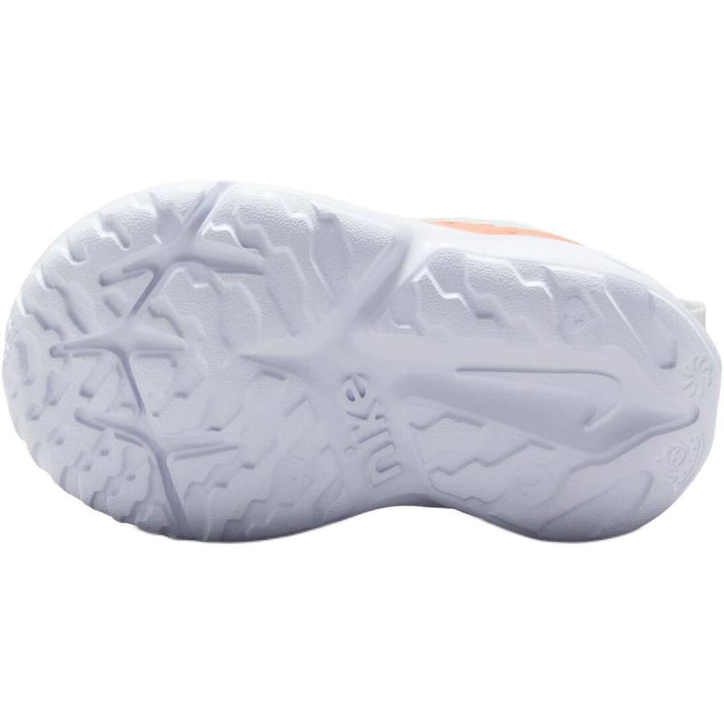 Nike Star Runner 4 Fashionable Comfortable Versatile Non-Slip Durable Low-Top Walking Shoes Baby Shoes White Orange DX7616-104