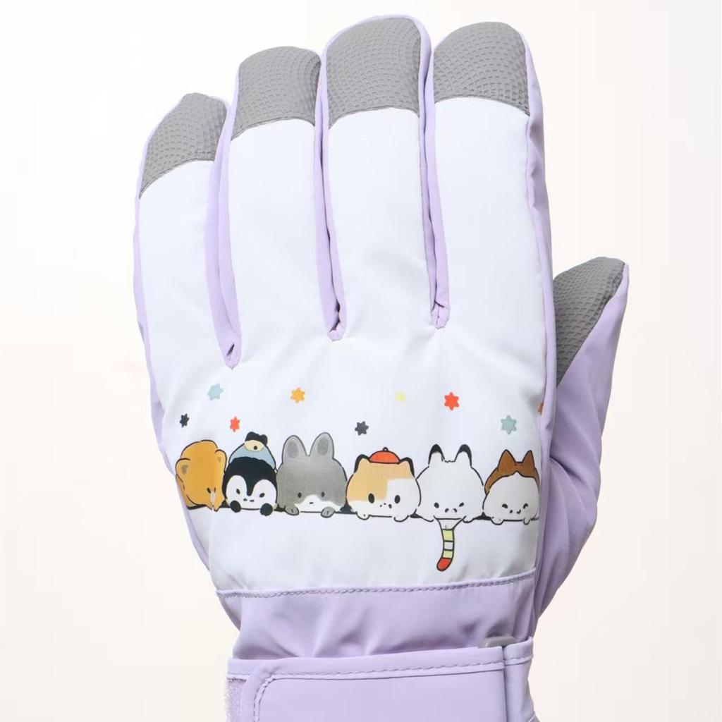 Unisex Winter Ski Gloves: Thick, Fleece-Lined, Windproof & Coldproof for Cycling & Snow Season