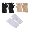 Practical Lace Gloves Women Sun Protection Driving Mittens For Bride Ladies Half Finger Fishnet