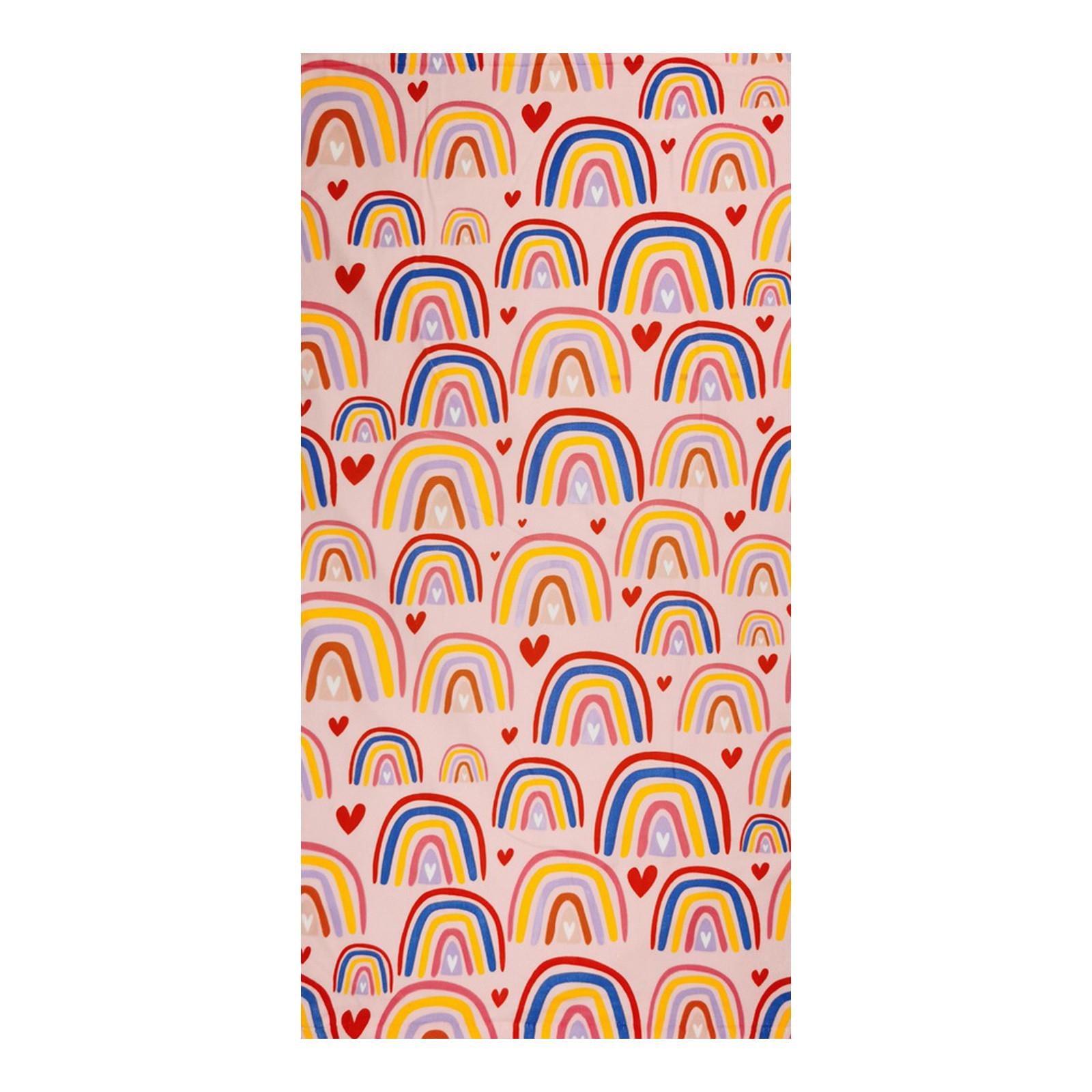 (Курица Кунг Пао)Пляжное полотенце из микрофибры Негабаритное супер впитывающее банное — фото 3