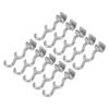 10pcs Dental Orthodontic Sliding Hook Stainless Steel Sliding Crimpable Hook Replacement Accessory Left