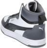 Puma Caven 2.0 Mid Sneakers (392291) White/black/very Gray/puma Silver