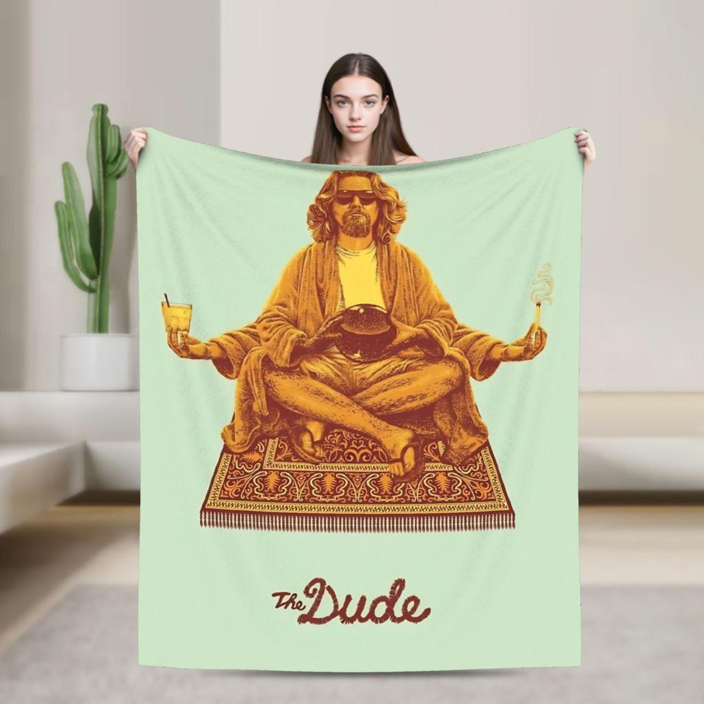 The Big Lebowski  Blanket  Soft Comfortable Plush Throw Blanket For Bedroom Travel Office Flannel Bedspread Bed Cover