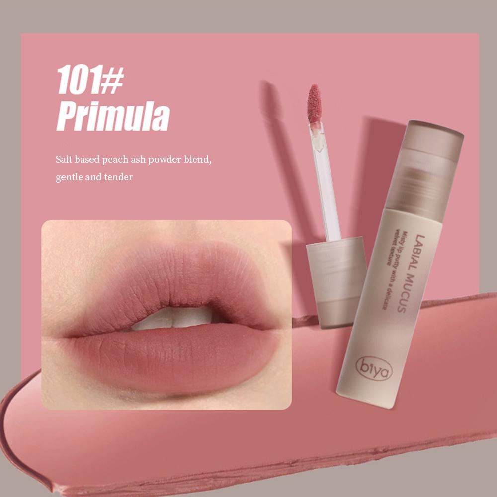 

Biya Мусс для губ Текстура Матовый Вельвет Яркий и стойкий цвет Не легко отпечатывается на чашках Блеск для губ