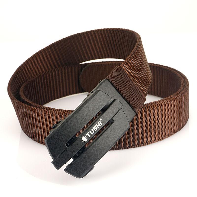 Live Streaming ECommerce Nylon Automatic Buckle Belt Outdoor Work Pants Military Training Men