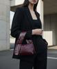 Manig A-Ring Ford Crush Mini Bag Burgundy