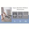 Protiskluzová koupelnová absorpční rohožka z křemeliny, měkký a super kvalitní rychleschnoucí sprchový kobereček