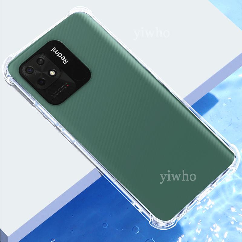 Luxury Clear Soft Silicone Case For Xiaomi Redmi 10C Shockproof Transparent Redmi10c 10 C  6.71" Mobile Phone Cases Back Covers