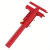 Precision Sliding Edge Ruler - Woodworking Scriber Marking Line Ruler - Adjustable T-Square MM & Inch Framing Ruler Depth Gauge