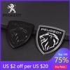 2026 Hot Car Sticker For Peugeot 408 4008 308 3008 Rifter 5008 508 2008 208 301 RCZ 407 Car 3D Metal Badges Trunk Body Window Si