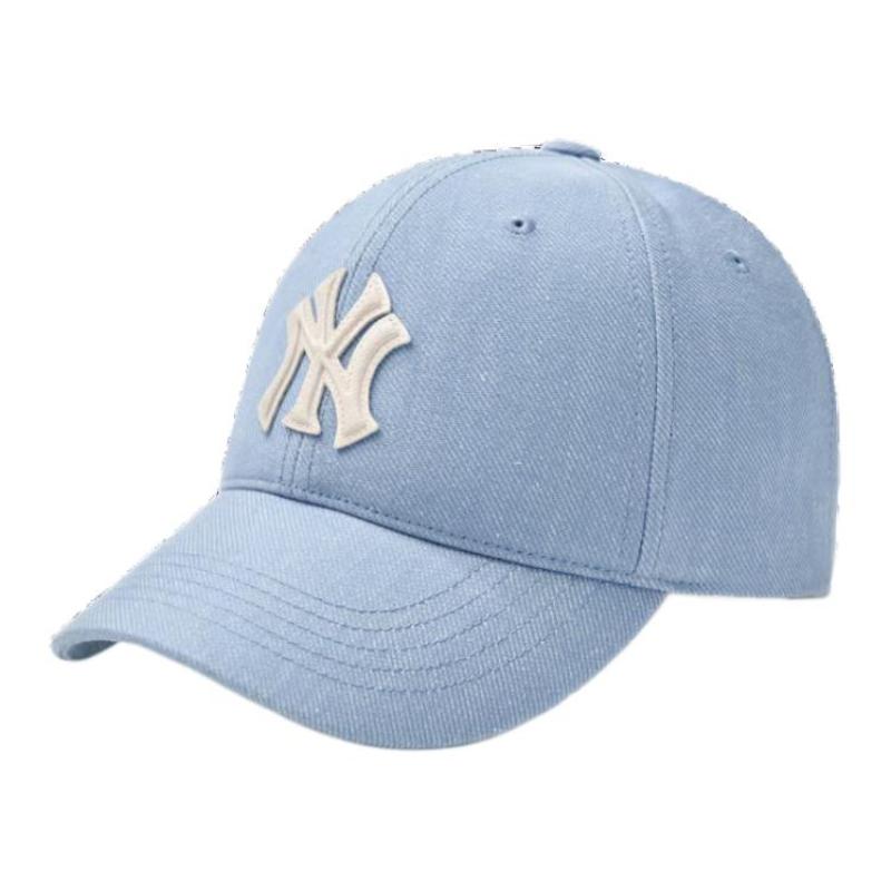 Хлопковые Бейсболки MLB Унисекс Синие Модные 3ACPD015N-50BLL F