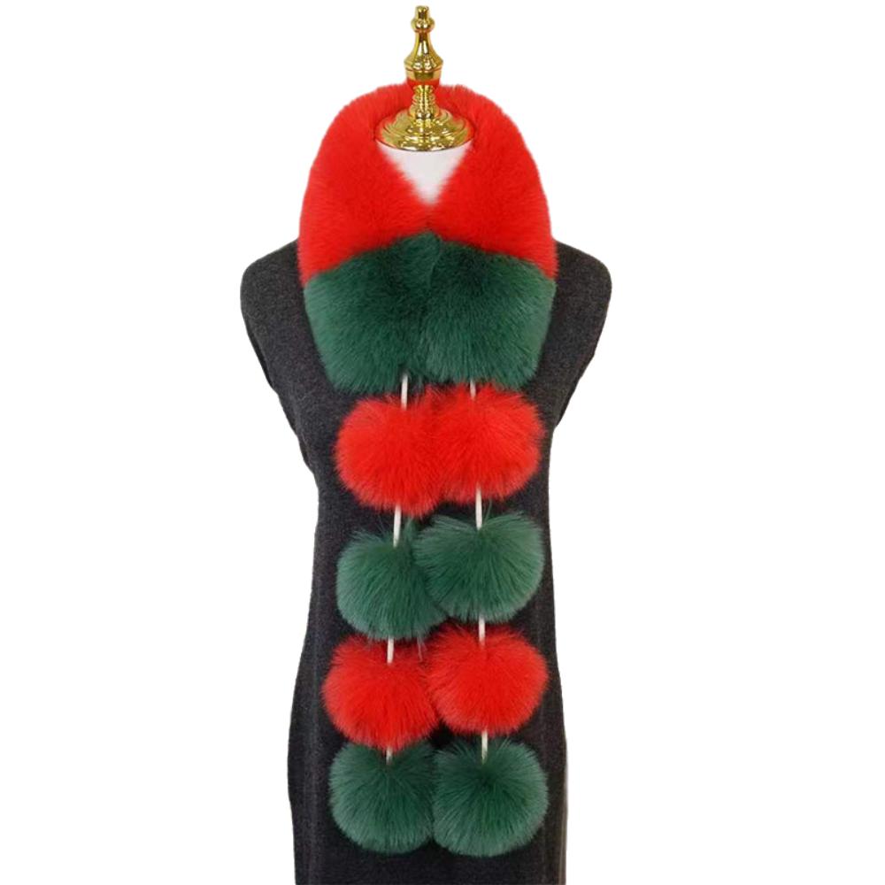 Windproof Women Fashion Scarf Long Neck Warmer Collar New Warmth Magnetic Scarf  Christmas Gift