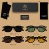 Sunglasses for Men and TAC UV Fashion Colored for Colored Sunglasses B1489 [FEISEDY] Women, Polarized, UV400, Protection, Glasses, Lenses, Travel,